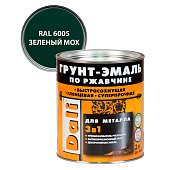 ГРУНТ - ЭМАЛЬ по ржавчине "DALI" 2л - Зеленый мох RAL6005 ГРУНТ - ЭМАЛЬ по ржавчине "DALI" 2л - Зеленый мох RAL6005