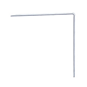  Уголок крепежный равносторонний 100х100х60х1,8-2,0мм цинк 