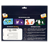 Полигональный конструктор Unicon Котик на луне, 12 листов, 7414480 Полигональный конструктор Unicon Котик на луне, 12 листов, 7414480