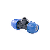 Тройник ВР 32x3/4" PN 16 ПНД Тройник ВР 32x3/4" PN 16 ПНД