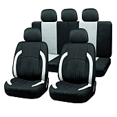 Чехлы на сиденья SKYWAY Forward- 3 полиэстер 9 предм. черно/серый S01301126 Чехлы на сиденья SKYWAY Forward- 3 полиэстер 9 предм. черно/серый S01301126