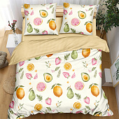 Комплект постельного белья 1,5 спальный Amore Mio BZ QR Yummy 61095 