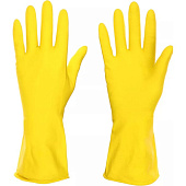  Перчатки резиновые VETTA желтые XL 447-008 