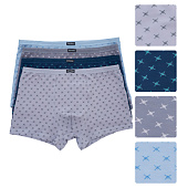  Трусы-шорты ROGERS 80466 (Разноцветный, M) 