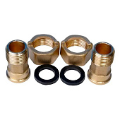 Комплект присоеденит к счетчику воды ДУ15 Комплект присоеденит к счетчику воды ДУ15