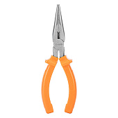 Длинногубцы Classic, 160 мм, прямые шлифованные, пластмассовые рукоятки SPARTA Длинногубцы Classic, 160 мм, прямые шлифованные, пластмассовые рукоятки SPARTA