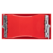 Брусок для шлифования, 160 х 85 мм, пластиковый с зажимами Брусок для шлифования, 160 х 85 мм, пластиковый с зажимами