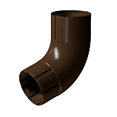  Docke STAL STANDARD Колено 72° D90(RAL 8017, коричневый 