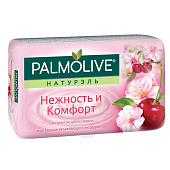 Мыло туалетное Palmolive нежность и комфорт (вишня) 90г Мыло туалетное Palmolive нежность и комфорт (вишня) 90г