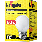  Лампа Navigator Шарик МТ 60 Вт E27 /94313 