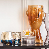 Подсвечник декоративный, 90х90х90 мм, стекло, синий с золотым напылением, NGB-32 Подсвечник декоративный, 90х90х90 мм, стекло, синий с золотым напылением, NGB-32