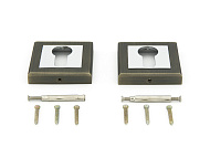 PALLADIUM Накладка на цилиндр CS ET COFFEE/CP кофе/хром PALLADIUM Накладка на цилиндр CS ET COFFEE/CP кофе/хром