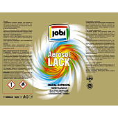 Эмаль аэрозольная алкидная матовая белая RAL 9010 JOBI 520мл Эмаль аэрозольная алкидная матовая белая RAL 9010 JOBI 520мл