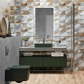 Декор 40х27 Vision Светло серый арт.9VI0164M/ GlobalTile