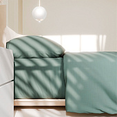 Постельное бельё Этель Евро Green forest 200х215, 220х240, 50х70-2 шт, 100% хлопок, поплин 125г/м2 