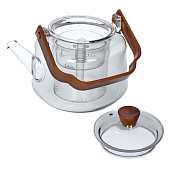 Чайник заварочный 1000мл "Хай-Тек" с двойным ситом 312-1284 Чайник заварочный 1000мл "Хай-Тек" с двойным ситом 312-1284