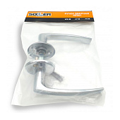 Ручка дверная МАРЛОК/SOLLER 16 001, хром Ручка дверная МАРЛОК/SOLLER 16 001, хром