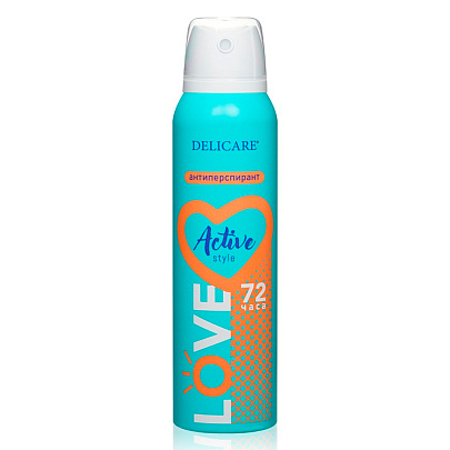  Дезодорант Delicare LOVE Active Style 150мл 