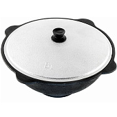 Казан чугунный с крышкой Jenna JN-10412 8 л (плоское дно) Казан чугунный с крышкой Jenna JN-10412 8 л (плоское дно)