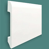  Плинтус напольный полистирол под покраску 80мм 