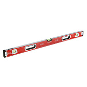 Уровень коробчатый фрезерованный, алюминиевый, магнит, 1000мм Matrix 3 глазка (1 зеркальный)