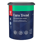  Краска для обоев и стен матовая Tikkurila EURO TREND База A 0,9л. 