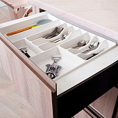  Лоток для столовых приборов 800 мм, белый T80WT 