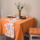 Скатерть (саржа) 145х180 Цвет Эмоций абрикос Скатерть (саржа) 145х180 Цвет Эмоций абрикос