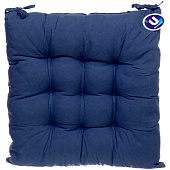  Подушка на стул 40х40 Идея темно-синий 