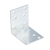 Уголок крепежный равносторонний 50х50х50х1,8-2,0мм цинк Уголок крепежный равносторонний 50х50х50х1,8-2,0мм цинк