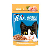 Влажный корм FELIX Домашняя вкуснятина Птица 75г
