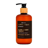  Крем для рук и тела парфюмированный laPOETIQUE, аромат Black pepper, 300мл 10745803 