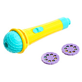 Проектор-фонарик ZABIAKA, свет, цвет МИКС SL-06016, 9192508 Проектор-фонарик ZABIAKA, свет, цвет МИКС SL-06016, 9192508