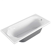 Ванна акриловая Grace 130х70х53см глубина 44см без экрана и ножек МетаКам Ванна акриловая Grace 130х70х53см глубина 44см без экрана и ножек МетаКам