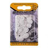 Заглушки на шуруп №2 белые (40 шт) "Element" Заглушки на шуруп №2 белые (40 шт) "Element"