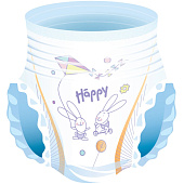 Подгузники-трусики Bella Happy Юниор экстра 10шт (16+кг) Арт. BB-055-JX10-E01