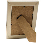 Фоторамка 10х15 пластик Песчаные нити золото 19х14 5375882 Фоторамка 10х15 пластик Песчаные нити золото 19х14 5375882