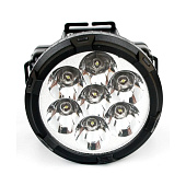 Фонарь налобный аккумуляторный LED 5362 7LED 2 режима, черный Ultraflash 11256 Фонарь налобный аккумуляторный LED 5362 7LED 2 режима, черный Ultraflash 11256