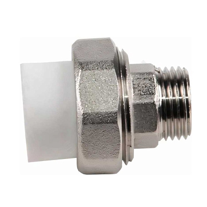 Муфта комб разъемная НР 32х3/4" PPR Муфта комб разъемная НР 32х3/4" PPR