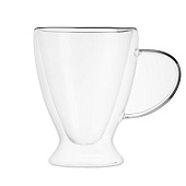  Кружка с двойными стенками SATOSHI , 400мл, стекло 806-936 