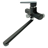 Смеситель для ванны длинный излив черный R0263F-1 Rainsberg Смеситель для ванны длинный излив черный R0263F-1 Rainsberg