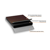 Герметизирующая лента NICOBAND коричневая 10м х 15см Герметизирующая лента NICOBAND коричневая 10м х 15см