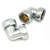 Соединение угловое для полотенцесушителя 1"гх1"г К9-LFF044 2шт. Соединение угловое для полотенцесушителя 1"гх1"г К9-LFF044 2шт.