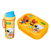 Набор ланч-бокс 0,98л, стакан с крышкой 0,4л "МИ-МИ-МИШКИ" оранжевый 362-270 Набор ланч-бокс 0,98л, стакан с крышкой 0,4л "МИ-МИ-МИШКИ" оранжевый 362-270