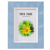 Фоторамка 10х15 пластик Дуги синяя 205х153 10175484 Фоторамка 10х15 пластик Дуги синяя 205х153 10175484