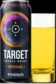  Напиток безалк. энергетический газ. "ТАРГЕТ" оригинальный  ж/б 0,45 л 