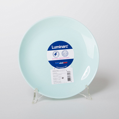  Тарелка десертная Luminarc Diwali Light Turquoise 19 см P2613 