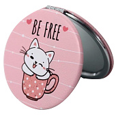  Зеркало "Be free", pink 