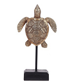 Фигурка декоративная Черепаха, 12х6,5х22,5 см, 800576 Фигурка декоративная Черепаха, 12х6,5х22,5 см, 800576