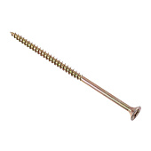 Саморезы универсальные желтые ШУж 6,0х120мм, потайная голова, 2шт Саморезы универсальные желтые ШУж 6,0х120мм, потайная голова, 2шт